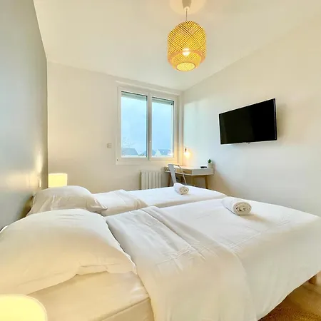 Apartman Le Boheme 21 - Proche Gare - Fibre - Lumineux Saint-Nazaire