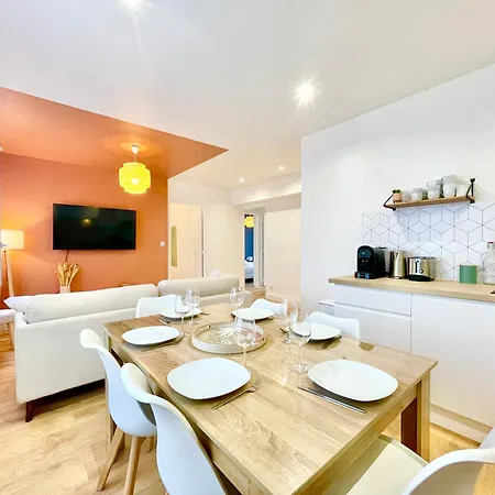 Apartman Le Boheme 21 - Proche Gare - Fibre - Lumineux Saint-Nazaire